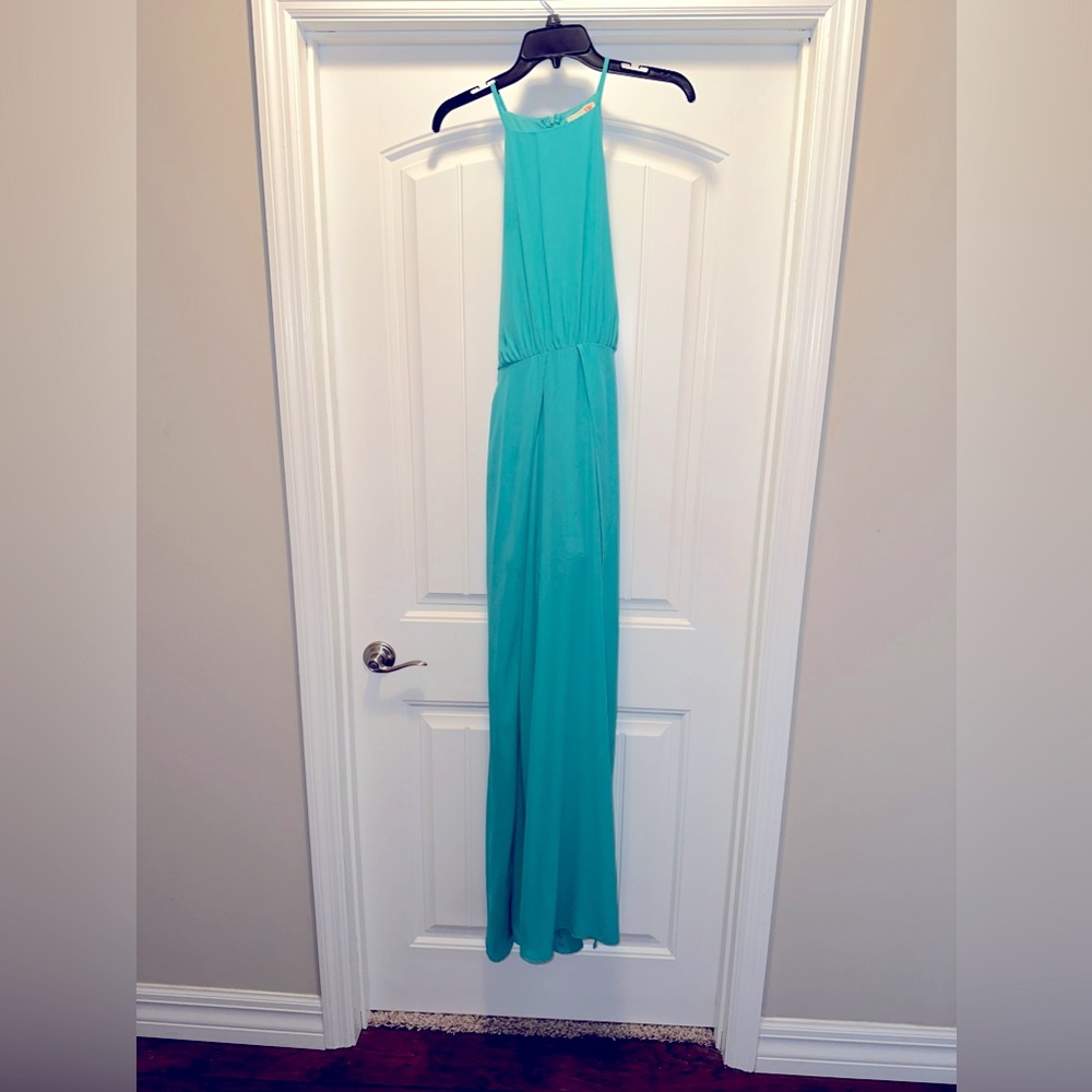 Gianni Bini. Turquoise Romper Dress. Size Large.